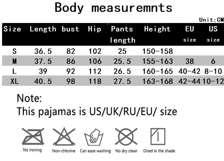2Pcs Women Pajama Set Pink Lace Patchwork V-Neck Sleepwear Sexy Nighties Suit Cami Top Printed Shorts Soft Pyjamas Loungewear