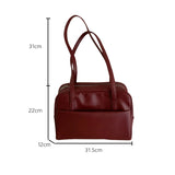 Korean Style Large Capacity Single Shoulder Women's Bag Versatile Vintage Underarm Bag Autumn 2025 New Arrival Tote Bag