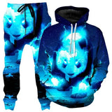 Colorful Abstract Mandala 3D Print Hoodies Pants Set Men's Sweatshirts Sweatpants Two Piece Suits Outdoor Tracksuit Man Clothing