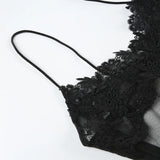 Shestyle Lace Transparent Mini Dress Sexy Women Wrapping Spaghetti Embroidery Flower Sheath Nightwear Club Mesh Wave Fantacy