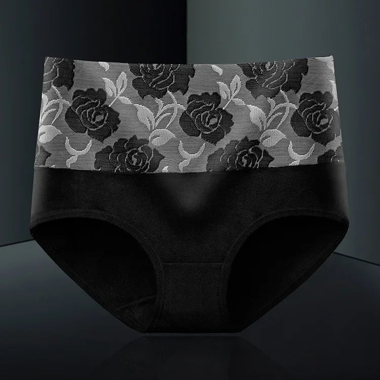 3Pcs/Lot Women's Underwear Plus Size Cotton Panties High Waist Briefs Sexy Lingerie Female Pantys M-5XL Seamless Underpant Girls