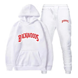 Winter Hoodie Sets Men Fashion Fleece Red Hoodies Black Brand Pants Casual Jogger Suit Tracksuit Sweatshirt Woman Pullover