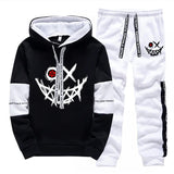 Hot Sales Mens Tracksuit Printed Single Piece Sweatshirts Sweatpants Casual Hoodie Pants Outdoors Mens Clothing Funny Streetwear