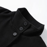 Fashion Short Woolen Coat For Women Stand Collar Full Sleeve Loose Zipper Jacket Female 2025 Spring Autumn Solid Lady Outwear