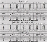 Women's Clothes 2 Pieces Workout Tracksuit Yoga Set Sportswear Gym Clothing High Waist Bell-bottoms Sexy Fitness Bta Sports Suit
