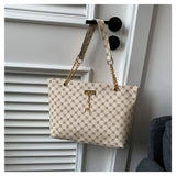 Women Luxury Design Tote Bag  Large Capacity Handbag Fashion Printing Shoulder Bag Trendy New Shopping Bag Purse