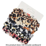 24/50/6pcs Scrunchies Women Velvet accessoires for boutique Cute Leopard High Quality Elastic Headwear Ponytail Hair Tie