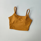 High-end Sports Bra Gym Camisole Fixed Pad Push-up Sports Underwear Women's Strapless Beauty Back Training Fitness Bra Yoga Bra