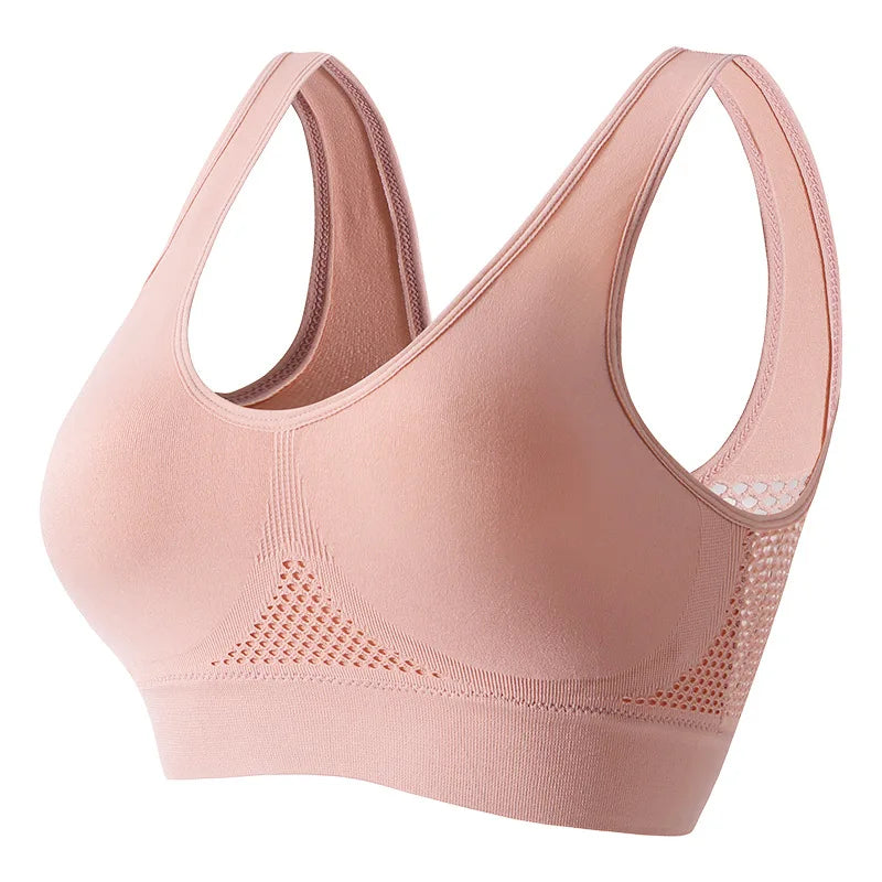 Beautiful Back Sports Bra Shockproof Running Fitness Anti-sagging Upper Collection Soft Support High-strength Women's Yoga Vest