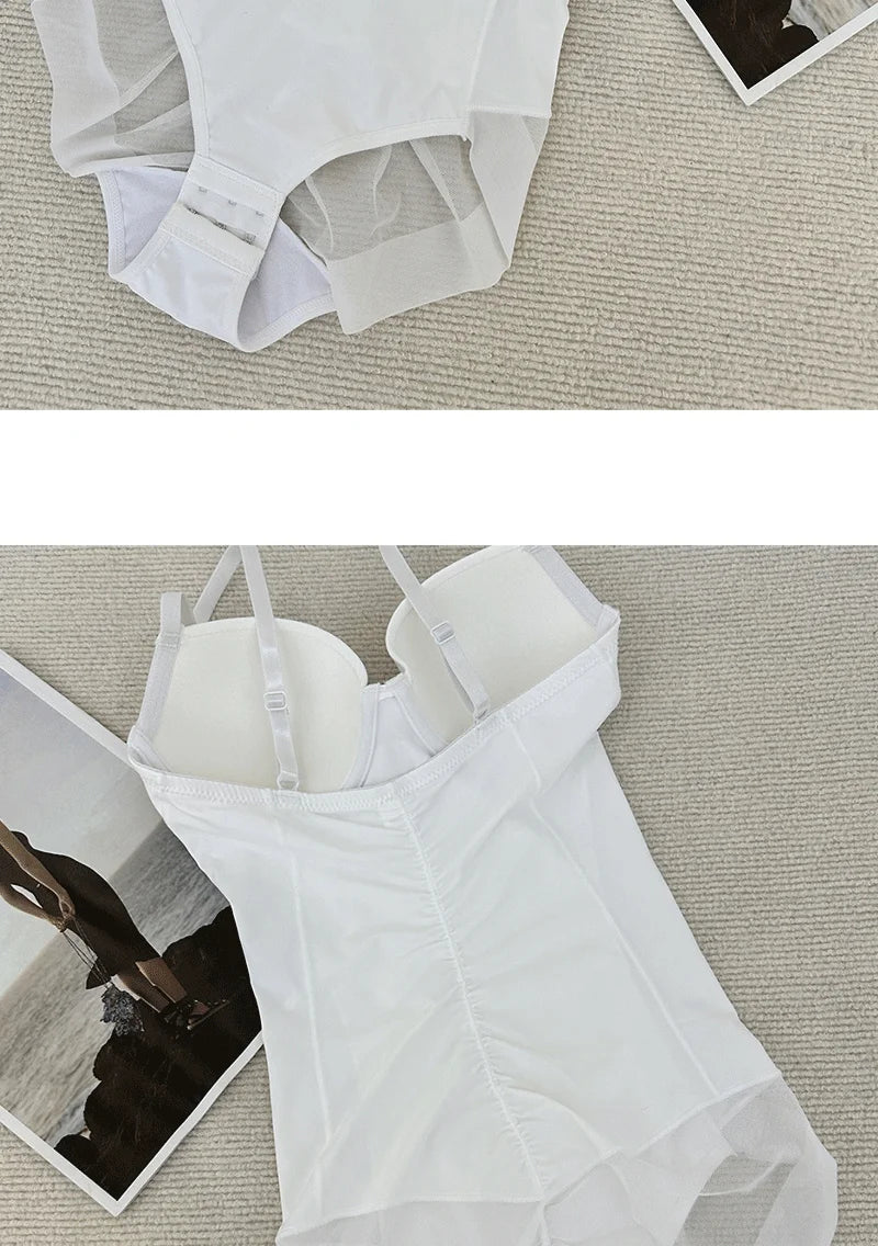Women Shapewear Bodysuit Tight Slimming body Shaper Bodysuit with Bras