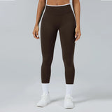 Women Seamless Sports Yoga Fitness Cycling Elastic Gym Running Sports Pants Ignite Sculpt Scrunch Workout High Waisted Leggings