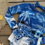 2026 Surfing Sport Swimsuit Long Sleeves Women One Piece Swimsuit  Swimwear Solid Monokini Bathing Suit Tropical Bodysuit Female