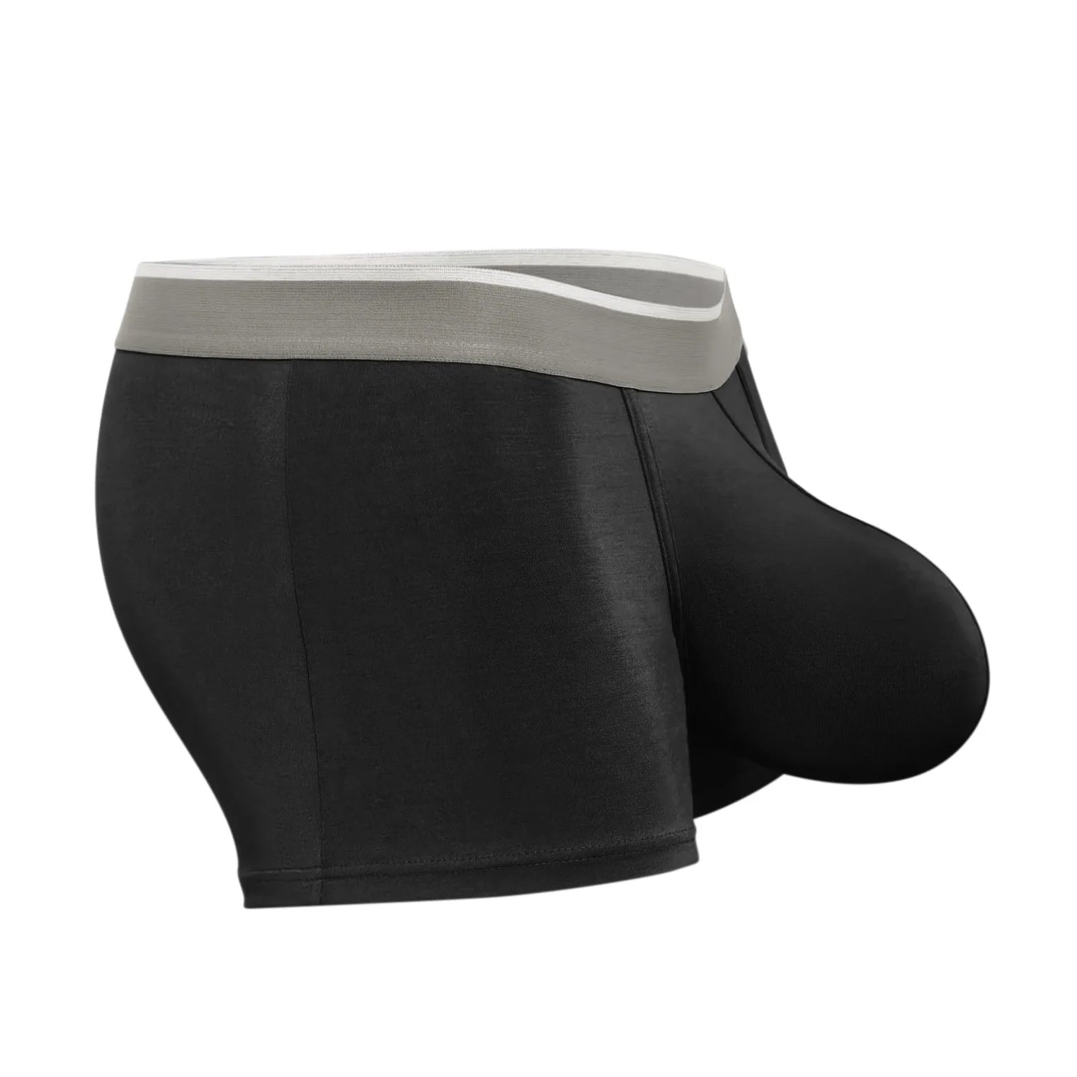 Men Modal Boxer Briefs Big Pouch Underwear Extra Large Bulge Enhancing Breathable Cooling Lightweight Mens Boxers Shorts Panties