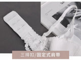 Women Bras Sexy Lace Half Cup Push Up French Style Lingerie Soft Deep V Top Breathable Back Closure Thin Bralette Ropa Mujer