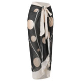 2026 New Sexy Print Retro Swimwear Beach Dress Cover Up Long Skirts Skirt Party Outfits Swimsuit Beachwear