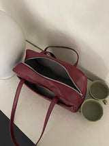 Korean Style Large Capacity Single Shoulder Women's Bag Versatile Vintage Underarm Bag Autumn 2025 New Arrival Tote Bag