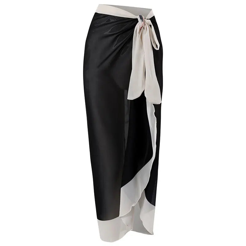2026 New Sexy Print Retro Swimwear Beach Dress Cover Up Long Skirts Skirt Party Outfits Swimsuit Beachwear