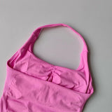 Halter Yoga Vest, Shockproof Running Sports, High-Strength Sports Underwear, Fitness, Pilates Suspender, Beautiful Back, Autumn