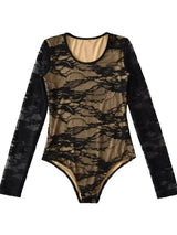 2025 Women's Summer Elegant Beige Black Sleeveless Lace Bodysuits Lady Luxury High Quality Street Bodycon Rompers Jumpsuits Tops