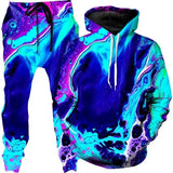 Colorful Abstract Mandala 3D Print Hoodies Pants Set Men's Sweatshirts Sweatpants Two Piece Suits Outdoor Tracksuit Man Clothing