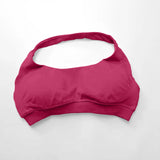 NCLAGEN Impact Sports Bra Women Seamless Halter Top High Support Push-up Open Back Gym wear Fitness Yoga Workout underwear