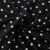 SUCHCUTE Sexy Polka Dot Print Halter Dress For Women Elegant Party Slim Backless Sleeveless Mini Dress Summer Vacation Outfits