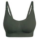 Summer Maternity Women Wire-free Nursing Bra For Premama Front Clip Adjustable Lift & Support Everyday Pregnancy Seamless Bras
