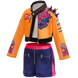 3PS Children's Girls Dance Performance Set Carnival Cosplay Costume Set Halloween Party Set Carnival Costumes 3-10 Years Old