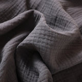 Kimono Robes for Men's and Women's Sleepwear Cotton Yarn Bathrobe Tied Cardigan Thin Home Clothes Couple's Robes