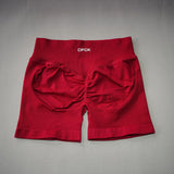 DFDK Women High Waist Yoga Shorts Scrunch Butt Lift Workout Shorts Squat Proof Fitness Gym Running Sports Push Up Athletic Leggi