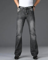 Men's Flared Jeans Loose Men Big-Leg Jeans Men Flared Pants Boot Cut Leg Designer Classic Jeans Multiple Styles Size 28-40