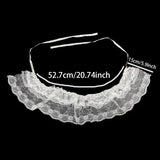 2026 Korean Ins Unique Lace Layered Gauze Skirts Lace Trim A-Line Short Cloth Mini Waist Skirts Harajuku Girl's White Skirts Y2K