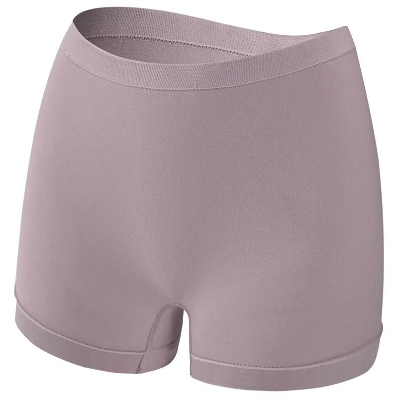 1 Pack Women's Seamless Boyshort Panties Anti-Chafing Safety Shorts Sports Underwear Stretchy & Soft Lingerie Intimates S-5XL