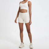 Hearuisavy Summer Running Sports Shorts Women Buttock Lift Leggings Women Cycling Slim Fit Workout Shorts High Waist Yoga Shorts