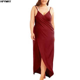 2022 5XL Summer Ladies Halter Dress Solid Color Sexy Suspenders Cross Sleeveless Ladies Clothes Beach Skirt Female Clothing Tops