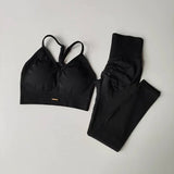 Peach High-Waisted Hip-Lifting Women's Exercise Suit Shockproof Yoga Fitness Clothes for Running And Styling