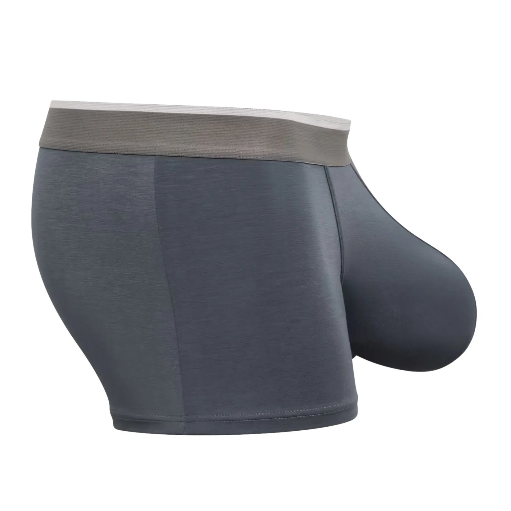 Men Modal Boxer Briefs Big Pouch Underwear Extra Large Bulge Enhancing Breathable Cooling Lightweight Mens Boxers Shorts Panties