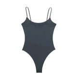 MUJER White Black Body Woman Sleeveless Tight Bodysuit Lingerie Sexy Woman Bodys Bodycon Backless Bodysuit Women Summer Tops