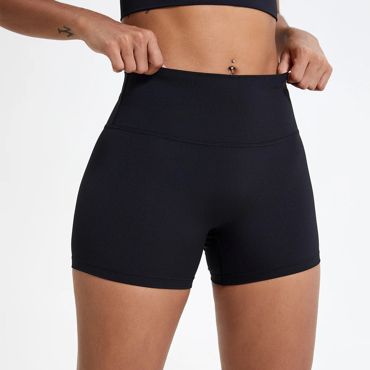 Hearuisavy Summer Running Sports Shorts Women Buttock Lift Leggings Women Cycling Slim Fit Workout Shorts High Waist Yoga Shorts