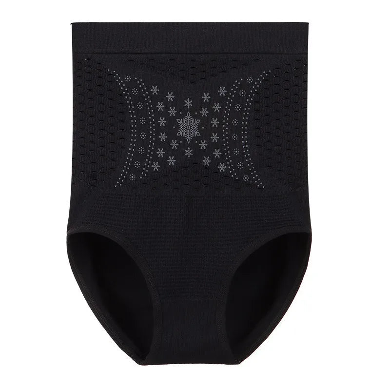 Seamless Restoration Shaper Brief Women Tummy Control Shapewear Hollow Out Fat Burning Slimming High Waist Underwear Panties