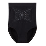 Seamless Restoration Shaper Brief Women Tummy Control Shapewear Hollow Out Fat Burning Slimming High Waist Underwear Panties