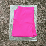 Solid Color High Waist Yoga Legging soft Women Sport Pant Tight Butter Athletic Gym Comprehensive Training Jog Back Waist Pocket