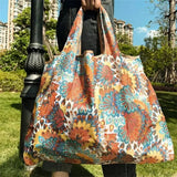 Versatile Folding Shopping Bag, Large Capacity Travel Tote Bag, Fashion Reusable Grocery Bag