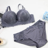 DaiNaFang Push Up Bras Set For Women Breathable Lift 34/75 36/80 38/85 40/90 42/95 BC Cup Underwear Bow Lingerie