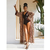 2026 Women Swimsuit Beach Cover Up Dress Sleeve Kaftan Beach Tunic Long Pareos Bikinis Cover Ups Summer Robe Plage Beachwear
