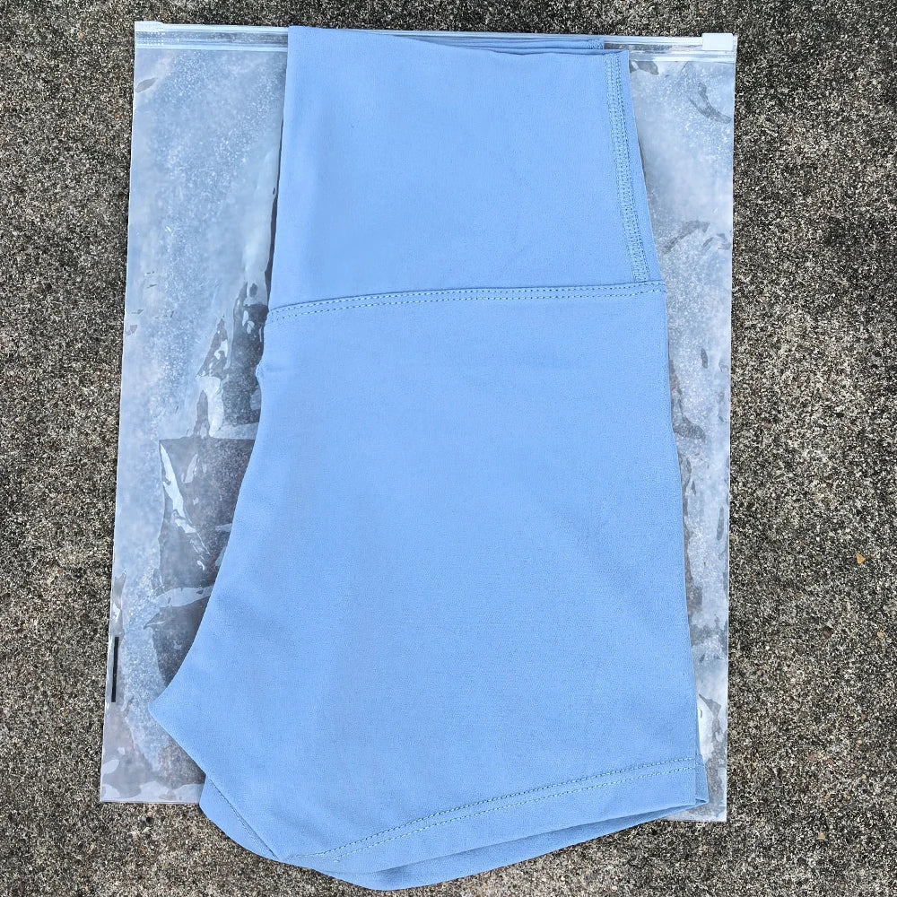 Women Sports Shorts High Waist Yoga Shorts Slim Fit Butt Lift Gym Running High Elastic Biker Shorts