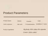 3PCS Woman High Waist Briefs Breathable Underwear Women Large Size Lingerie Pure Cotton Sexy Underware Triangular Panties Female