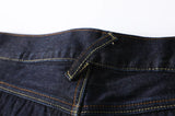 Men Embroidery Denim Shorts Black Hiphop Jeans Pants Cherry Blossom Dragon Totem Washed Zipper Cotton Summer cherry blossoms 024