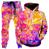Colorful Abstract Mandala 3D Print Hoodies Pants Set Men's Sweatshirts Sweatpants Two Piece Suits Outdoor Tracksuit Man Clothing