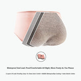 4Pcs Women'S Menstrual Panties High Waist Cotton Briefs Lingerie Physiological Pants Leak Proof Underwear Ladies Period Panty